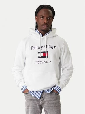 Obrázek produktu Tommy Hilfiger Mikina Embro Flag MW0MW42735 Bílá Regular Fit