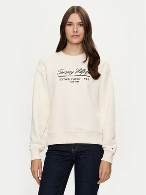 Obrázek produktu Tommy Hilfiger Mikina Modern WW0WW43574 Bílá Regular Fit