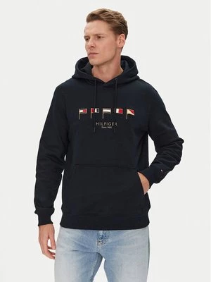 Obrázek produktu Tommy Hilfiger Mikina Multi Flags MW0MW38666 Tmavomodrá Regular Fit