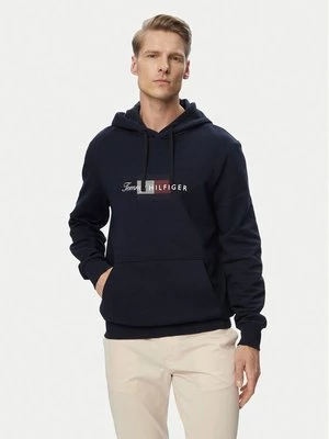Obrázek produktu Tommy Hilfiger Mikina Script Flag MW0MW43220 Tmavomodrá Regular Fit