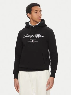 Obrázek produktu Tommy Hilfiger Mikina Script Logo MW0MW33631 Černá Regular Fit