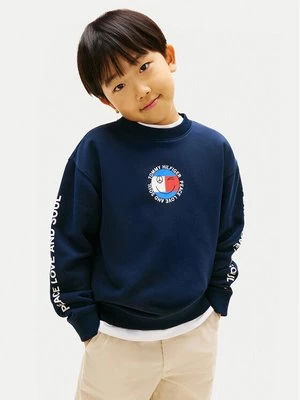 Obrázek produktu Tommy Hilfiger Mikina Smiley Flag KB0KB10258 Tmavomodrá Regular Fit