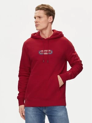Obrázek produktu Tommy Hilfiger Mikina Track Graphic MW0MW34445 Červená Regular Fit