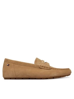 Obrázek produktu Tommy Hilfiger Mokasíny Flag Soft Suede Driver Loafer FW0FW08558 Hnědá