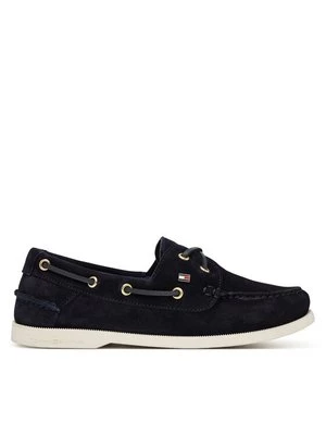 Obrázek produktu Tommy Hilfiger Mokasíny Hilfiger Suede Boat Shoe FW0FW09338 Tmavomodrá
