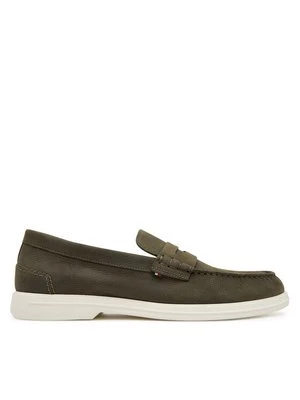 Obrázek produktu Tommy Hilfiger Mokasíny Nubuck P Loafer FM0FM05350 Khaki