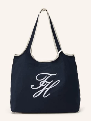 Obrázek produktu Tommy Hilfiger Nákupní Taška S Pouzdrem tmavě modrá / bílá