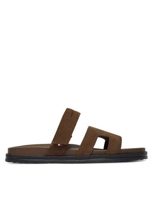 Obrázek produktu Tommy Hilfiger Nazouváky Adjustable Premium Suede Sandal FM0FM05774 Hnědá