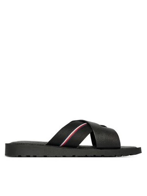 Obrázek produktu Tommy Hilfiger Nazouváky Core Hilfiger Lth Criss C Sandal FM0FM05783 Černá