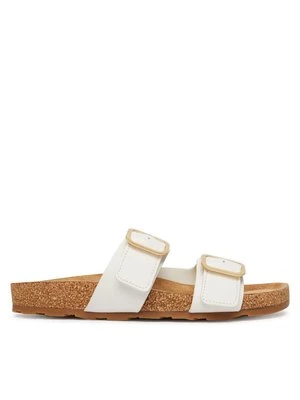 Obrázek produktu Tommy Hilfiger Nazouváky Double Strap Cork Sandals FW0FW09118 Bílá