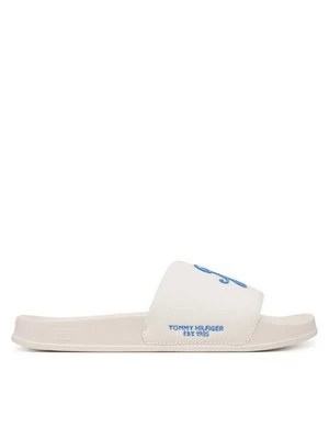 Obrázek produktu Tommy Hilfiger Nazouváky Logo Embroidery Canvas Pool Slides FM0FM05858 Bílá