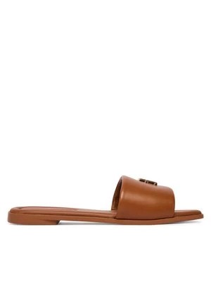 Obrázek produktu Tommy Hilfiger Nazouváky Th Logo Hardware Leather Mule FW0FW09292 Hnědá
