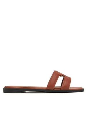 Obrázek produktu Tommy Hilfiger Nazouváky Th Logo Strap Mule FW0FW08671 Hnědá