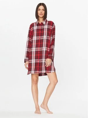 Obrázek produktu Tommy Hilfiger Noční košile UW0UW04874 Červená Relaxed Fit