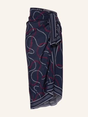 Obrázek produktu Tommy Hilfiger Pareo tmavě modrá / tmavě červená / bílá