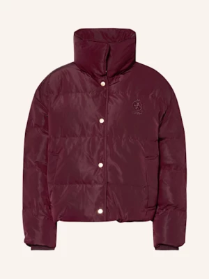 Obrázek produktu Tommy Hilfiger Péřová Bunda tmavě červená