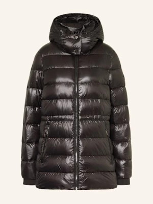 Obrázek produktu Tommy Hilfiger Péřový Kabát S Odnímatelnou Kapucí černá