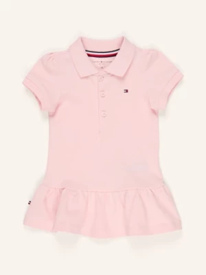 Obrázek produktu Tommy Hilfiger Piqué Polokošile S Volánky světle růžová