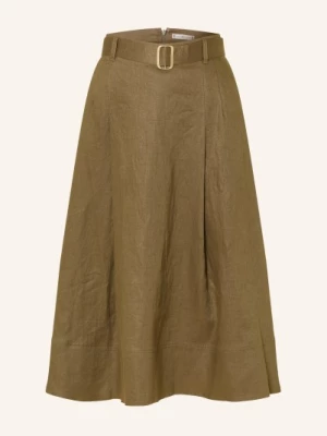 Obrázek produktu Tommy Hilfiger Plátěná Sukně khaki