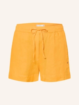 Obrázek produktu Tommy Hilfiger Plátěné Šortky neonově oranžová