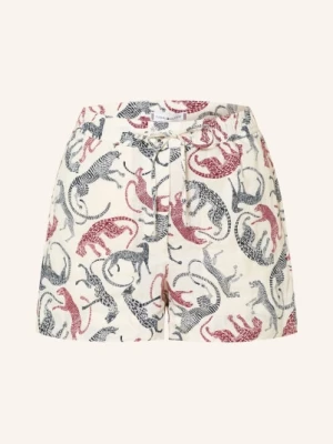 Obrázek produktu Tommy Hilfiger Plátěné Šortky režná / tmavě červená / černá