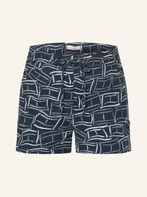Obrázek produktu Tommy Hilfiger Plátěné Šortky tmavě modrá / krémová