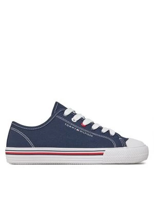 Obrázek produktu Tommy Hilfiger Plátěnky Low Cut Lace Up Sneaker T3X9-33324-0890 S Tmavomodrá