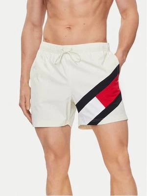 Obrázek produktu Tommy Hilfiger Plavecké šortky UM0UM02048 Bílá Slim Fit
