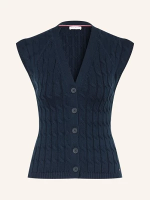 Obrázek produktu Tommy Hilfiger Pletená Vesta tmavě modrá