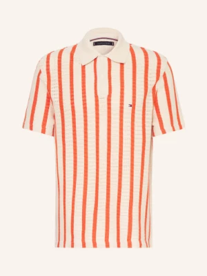 Obrázek produktu Tommy Hilfiger Pletené Polo Tričko Classic Fit oranžová / režná