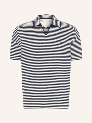 Obrázek produktu Tommy Hilfiger Pletené Polo Tričko tmavě modrá / bílá
