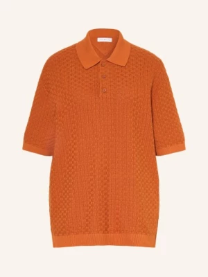 Obrázek produktu Tommy Hilfiger Pletené Polo Tričko tmavě oranžová