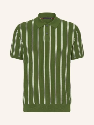 Obrázek produktu Tommy Hilfiger Pletené Polo Tričko tmavě zelená / bílá