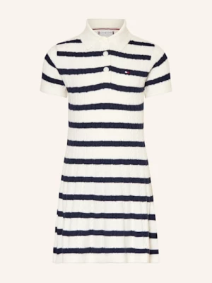 Obrázek produktu Tommy Hilfiger Pletené Šaty bílá / tmavě modrá