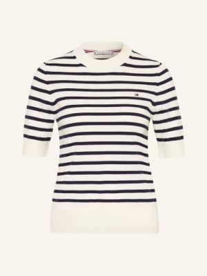 Obrázek produktu Tommy Hilfiger Pletené Tričko bílá / tmavě modrá