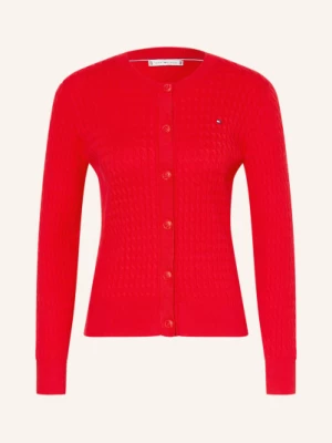 Obrázek produktu Tommy Hilfiger Pletený Kardigan červená