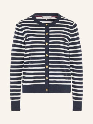 Obrázek produktu Tommy Hilfiger Pletený Kardigan tmavě modrá / bílá