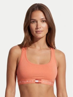Obrázek produktu Tommy Hilfiger Podprsenkový top Heritage Logo Underband Racerback Bralette UW0UW06221 Oranžová