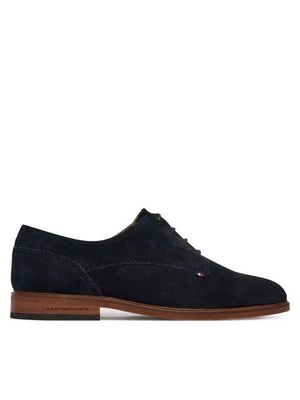 Obrázek produktu Tommy Hilfiger Polobotky Hilfiger Suede Dress Shoe FM0FM05776 Tmavomodrá
