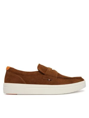 Obrázek produktu Tommy Hilfiger Polobotky Modern Light Hybrid Suede Loafer FM0FM05786 Hnědá