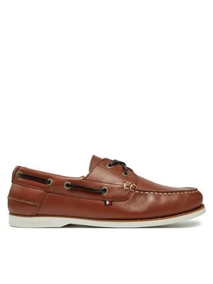 Obrázek produktu Tommy Hilfiger Polobotky Th Boat Shoe Core Lth FM0FM05569 Hnědá