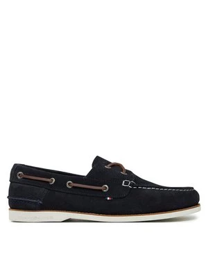 Obrázek produktu Tommy Hilfiger Polobotky Th Boat Shoe Core Suede FM0FM05387 Tmavomodrá