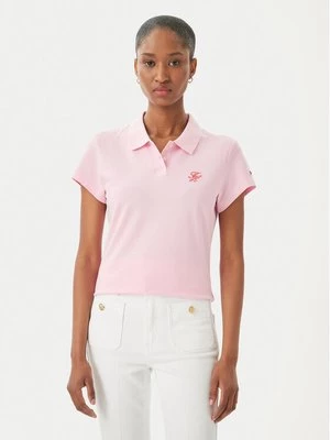 Obrázek produktu Tommy Hilfiger Polokošile 1985 Logo WW0WW49259 Světle růžová Slim Fit