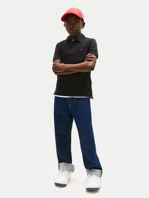 Obrázek produktu Tommy Hilfiger Polokošile Flag KB0KB09103 Černá Regular Fit