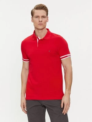 Obrázek produktu Tommy Hilfiger Polokošile Monotype MW0MW34737 Červená Slim Fit