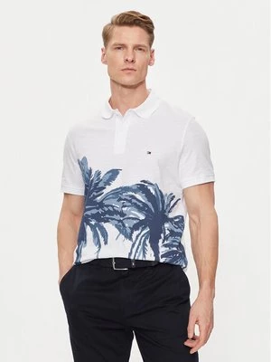 Obrázek produktu Tommy Hilfiger Polokošile Palm Print MW0MW34758 Bílá Regular Fit