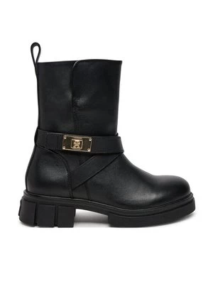 Obrázek produktu Tommy Hilfiger Polokozačky Biker Leather FW0FW08313 Černá