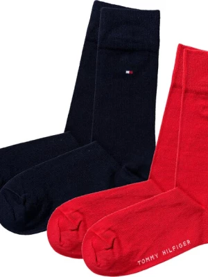 Obrázek produktu TOMMY HILFIGER Ponožky  modrá / světle červená