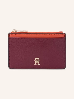 Obrázek produktu Tommy Hilfiger Pouzdro Na Karty tmavě červená / zlatá / oranžová
