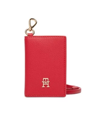 Obrázek produktu Tommy Hilfiger Pouzdro na kreditní karty Th Icon Cc Holder W/Strap AW0AW18480 Červená